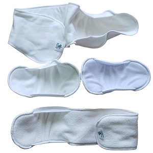 Reusable diapers with high absorbency