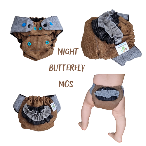 otulacz wełniany Night Butterfly